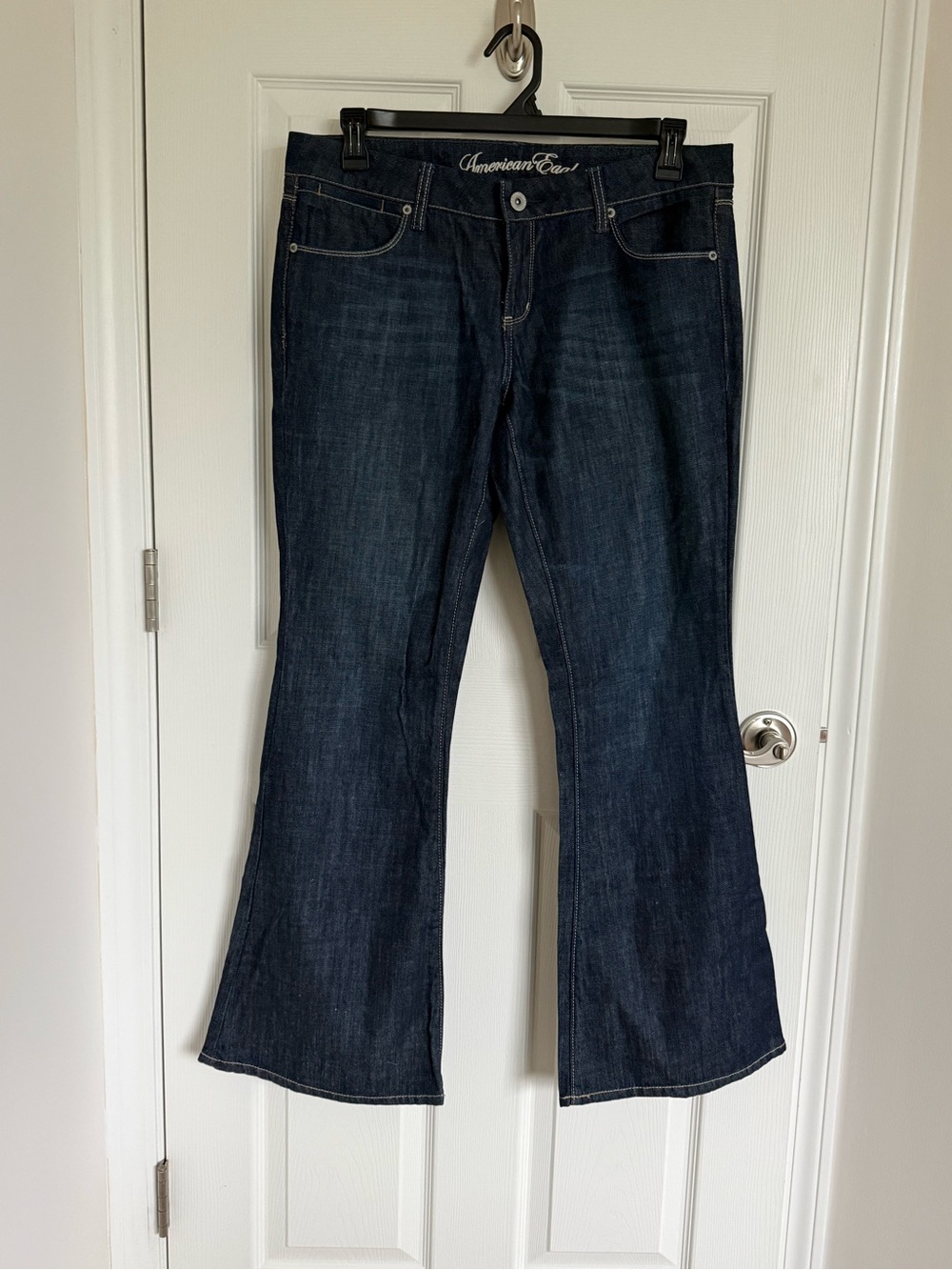 Women’s Aerie Dark Wash Real Flare Jeans Size 14